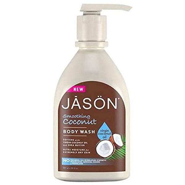 JASON, Smoothing Body Wash oz, Coconut, 30 Ounce