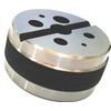 Toolmaker's 3" Inches Diameter Bench Block 1/8" to 5/8" Hole Diameter