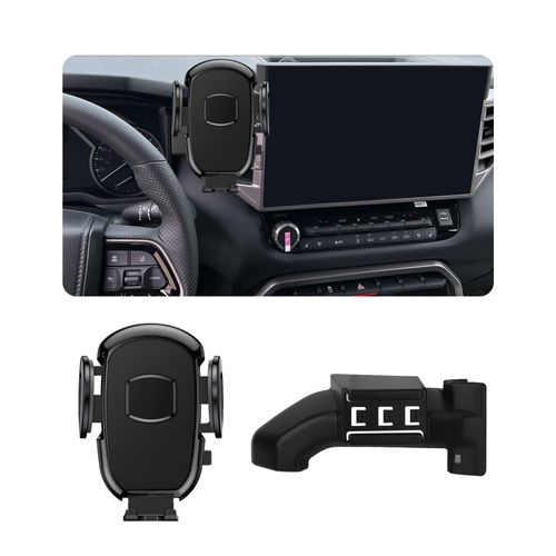 DJXCAR Car Phone Holder Fits for 2022-2024 Toyota Tundra & 2023-2024 Sequoia,Car Phone Mount Snugly fit Navigation Bracket Air Vent, 4.7-7 inch Phone,360° Rotation,Easy to Install