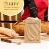 Bread Baking Tools Kit Dough Scraper Sourdough Scoring Bread Lame w/ 10 Blades
