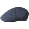 Kangol Wool Flexfit 504 Flat Cap, Blue (Denim), Small (Manufacturer Size: Small/Medium)