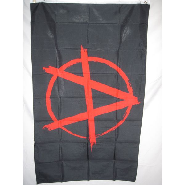 Anarchy Flag 3 X 5 3x5 New
