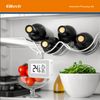 2 Pcs Digtal Fridge Freezer Thermometer Temperature Checker Hanging Hook Kitchen