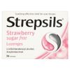 Strepsils Strawberry Sugar Free Lozenges
