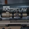 Monstrum Ultralight Razorclaw Dual Ring Scope Mount | Short Forward Offset | 1 inch Diameter