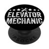 Funny Maintenance Lift Elevator Mechanic Technician PopSockets Swappable PopGrip