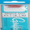 Gamakatsu 04807 Single Egg Snelled Hook (10 Pack), Size 6, Red