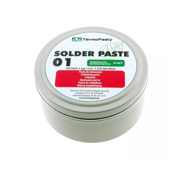 New flux soldering paste in the 100g tin for electronics SMD plumbing DIY et