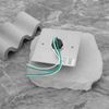 ECSiNG 1pc Push to Exit Button Switch Green Press to Exit Switch Brushed Stainless Steel Finish Panel Door Button with Screws for Access Control Lock
