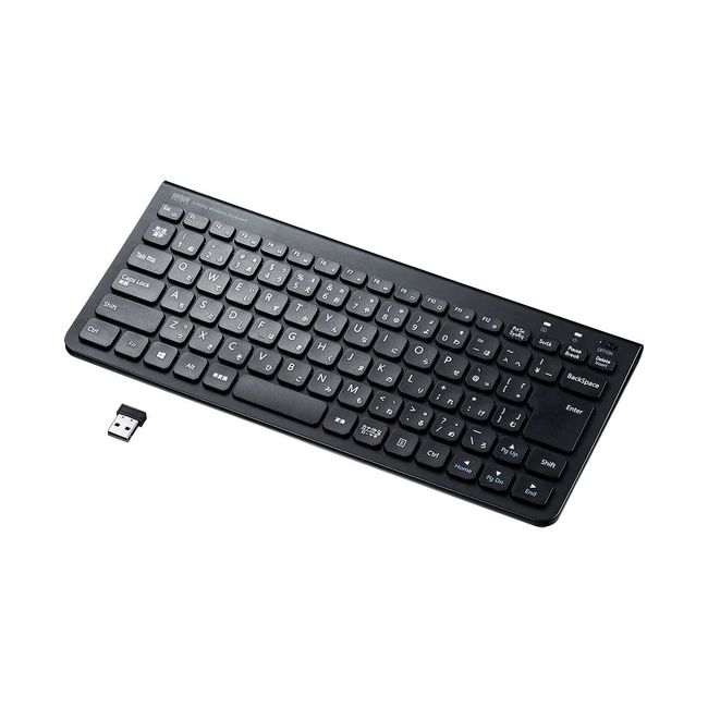 Sanwa Supply SKB-WL32BK Wireless Slim Keyboard