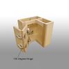 Corner Cabinet Hinges Lazy Susan Folding 135 Degree Concealed Combination 135°
