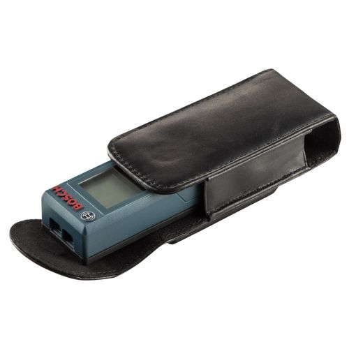 Caseling Leather Holster Case for Bosch GLM 20, GLM100-23 Compact Laser Distance Measure - with Swivel Belt Clip & Magnetic Closure