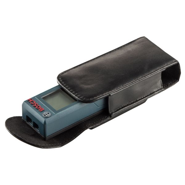 Caseling Leather Holster Case for Bosch GLM 20, GLM100-23 Compact Laser Distance Measure - with Swivel Belt Clip & Magnetic Closure