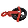Gin Wheel 125mm with a Hook Scaffolding Pulley Block Lifting Crane