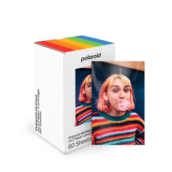 Polaroid Hi·Print Paper - 2x3 Paper Cardridge (60 Sheets)