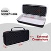LTGEM DJ Controller Case for Hercules DJControl Mix - Hard Storage Travel Protective Carrying Bag
