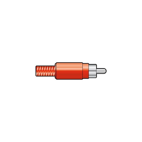 Jegs 753.634 - Plastic Phono Plug in White