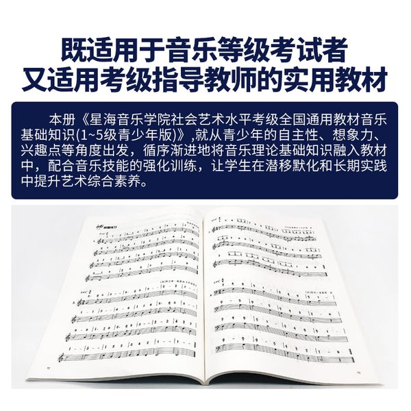 音乐基础知识(1级~5级 青少年版) 中国青年出版社