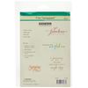 Penny Black 30-286 Heartfelt Transparent Stamp Set