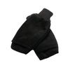 Fleece Open-Ended Winter Pull-Up Mitts Size Small