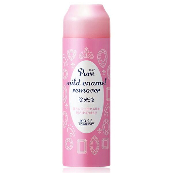 [KOSE] Kose Pure Mild Enamel Remover N 220ml (Nail Remover)