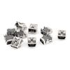 sourcingmap® 10PCS 5-Pin Type B SMT SMD Mini USB Female Socket Jack Connector