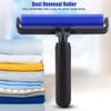 6 Inch Silicone Manual Roller Anti Static Cleaner Tool, Under The Action of Static Electricity, Small Impurities Will be Adsorbed on The Drum