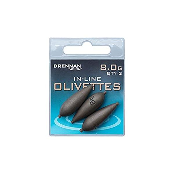 Drennan Polemaster Engraved In-Line Olivettes 3.50g