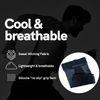Pure Athlete Full Leg Compression Sleeve - Hamstring, Knee Support and Recovery (Medium, 1 Pair - Black)
