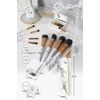 Frepice Makeup Brush, Set of 10, Powder Brush, Concealer Brush, Makeup Brush Pouch, Makeup / Howlite Pouch