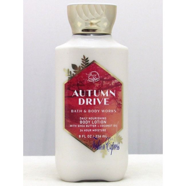 BATH & BODY WORKS AUTUMN DRIVE BODY LOTION 8 FL OZ