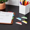 Avery Margin Ultra Tabs, 2.5" x 1", 2-Side Writable, Assorted Colors, 24 Repositionable Page Tabs (74768)