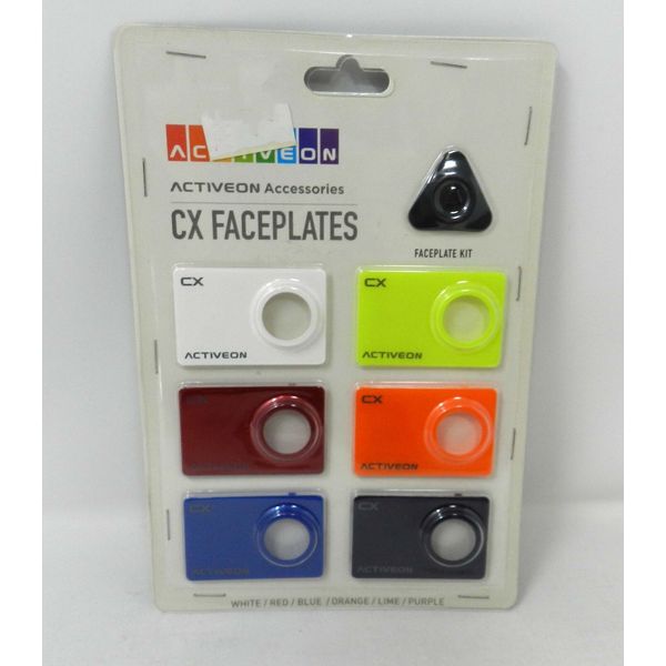 Activeon Accessories CX Faceplates 6 Colors (Black)