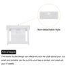 sourcing map 10pcs Port Blocker Locking USB Port/Dust PC Blocker White