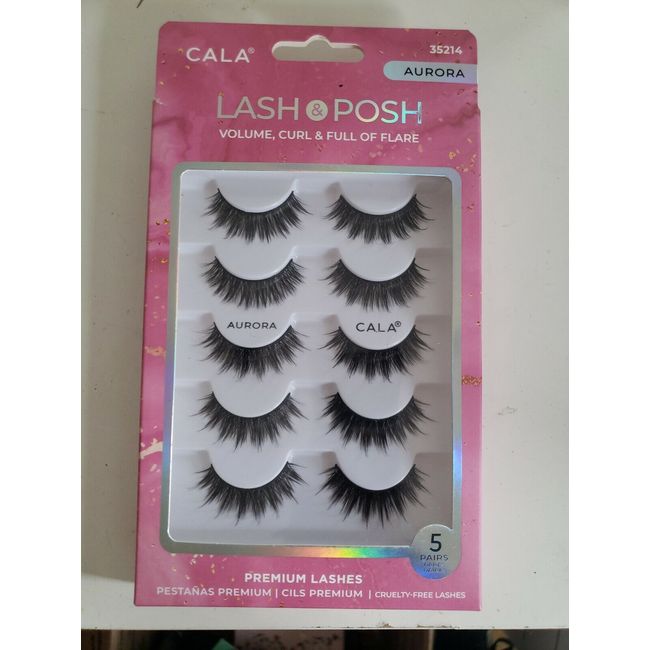 Cala Volt Lashes #35214 Aurora 5 Pairs of Premium Lashes