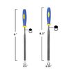KALIM 2 Needle File Sets 12Pcs 3mm and 4mm File
