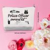 Police Officer Gift Policeman Law Enforcement Makeup Bag Police Officer Survival kit Cosmetic Bags Gift for Retirement or Graduation Cosmetic Bag (U.Police)