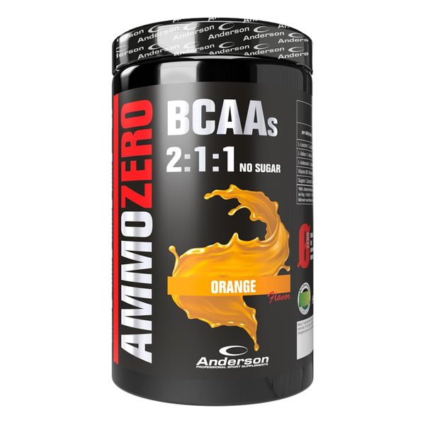 ANDERSON AMMO ZERO BCAA POLVERE 315g AMINOACIDI RAMIFICATI 2:1:1 + VIT.B6