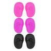 EXCEART 3 Pairs Hairdressing Ear Cover Professional Silicone Hair Dye Earmuffs Ear Protector Ear Cover for Salon Home Hair Dye Shower Bathing