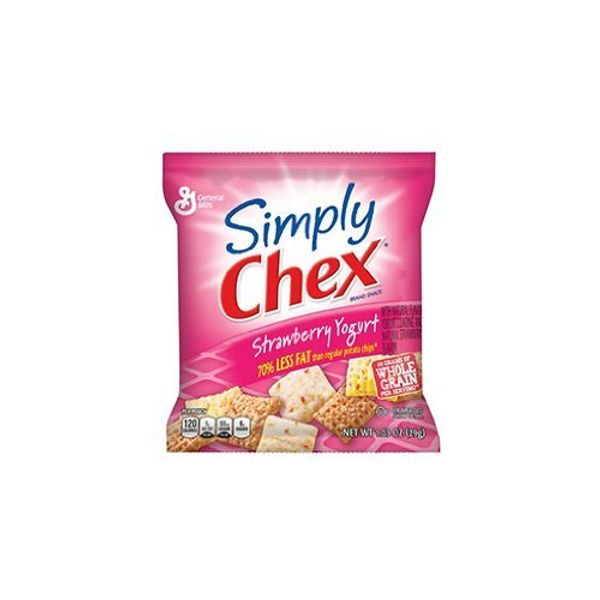 Simply Chex Strawberry Yogurt Snack Mix, 1.03 Ounce (Pack of 60)