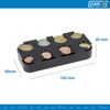 CAR+ EURO200 ABS Plastic Money Tray/Holder, Black