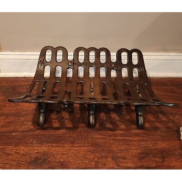 Antique Sampson Fireplace Grate Patent# OD235412 Made In USA