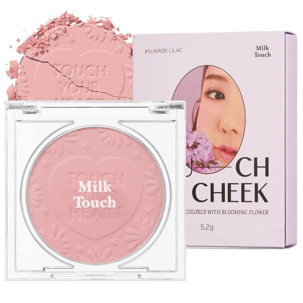 Milk Touch Touch Touch My Cheek in Bloom 5.2g Blush (Sunrise Lilac)