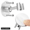 QWORK® Universal Shower Head Holder, 304 Stainless Steel, Adjustable