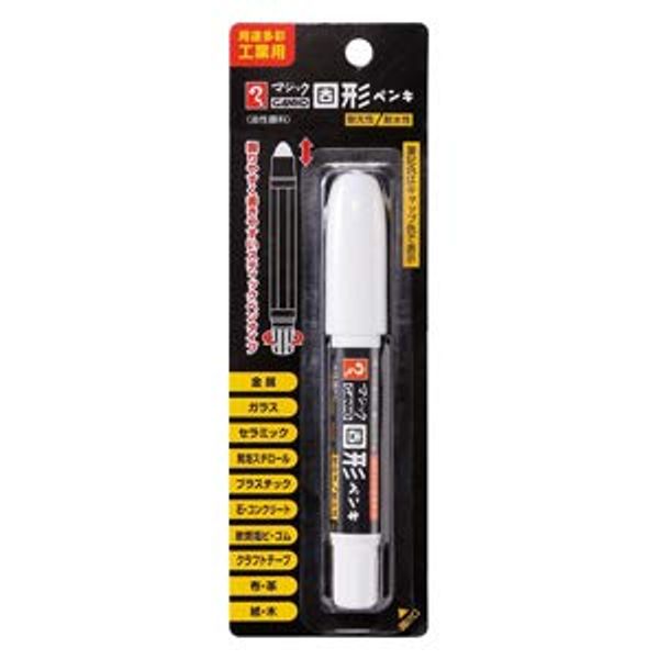 Magic Ink GANKO Solid Paint White MKPP-T30 Industrial Marker