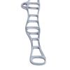 Single Rack End for Thatch&Stone Pulley Ceiling Clothes Airer (Chrome, 5 Lath)
