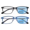 Pack 2 Bifocal Reading Glasses For men,Blue Light Blocking Computer No line Reader 1.75