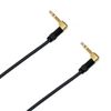 Audio2000's C25 1/4 Inch TRS Right Angle Cable (3 Feet 2 Pack)