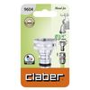 Claber Metal Jet Chrome Plated Brass Tap