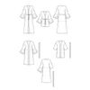 Simplicity SS9602H5 Misses' Caftan and Wrap Sewing Pattern Packet, Design Code S9602, Sizes 6-8-10-12-14